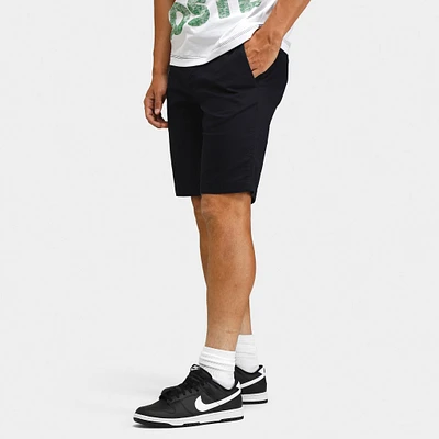 Lacoste Slim Fit Stretch Cotton Bermuda Shorts / Navy Blue