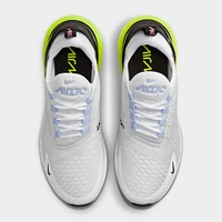 Nike Women's Air Max 270 Pure Platinum / Black - Volt