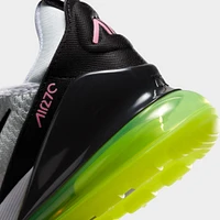 Nike Women's Air Max 270 Pure Platinum / Black - Volt