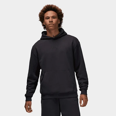 Jordan Wordmark Fleece Pullover Hoodie / Off Noir