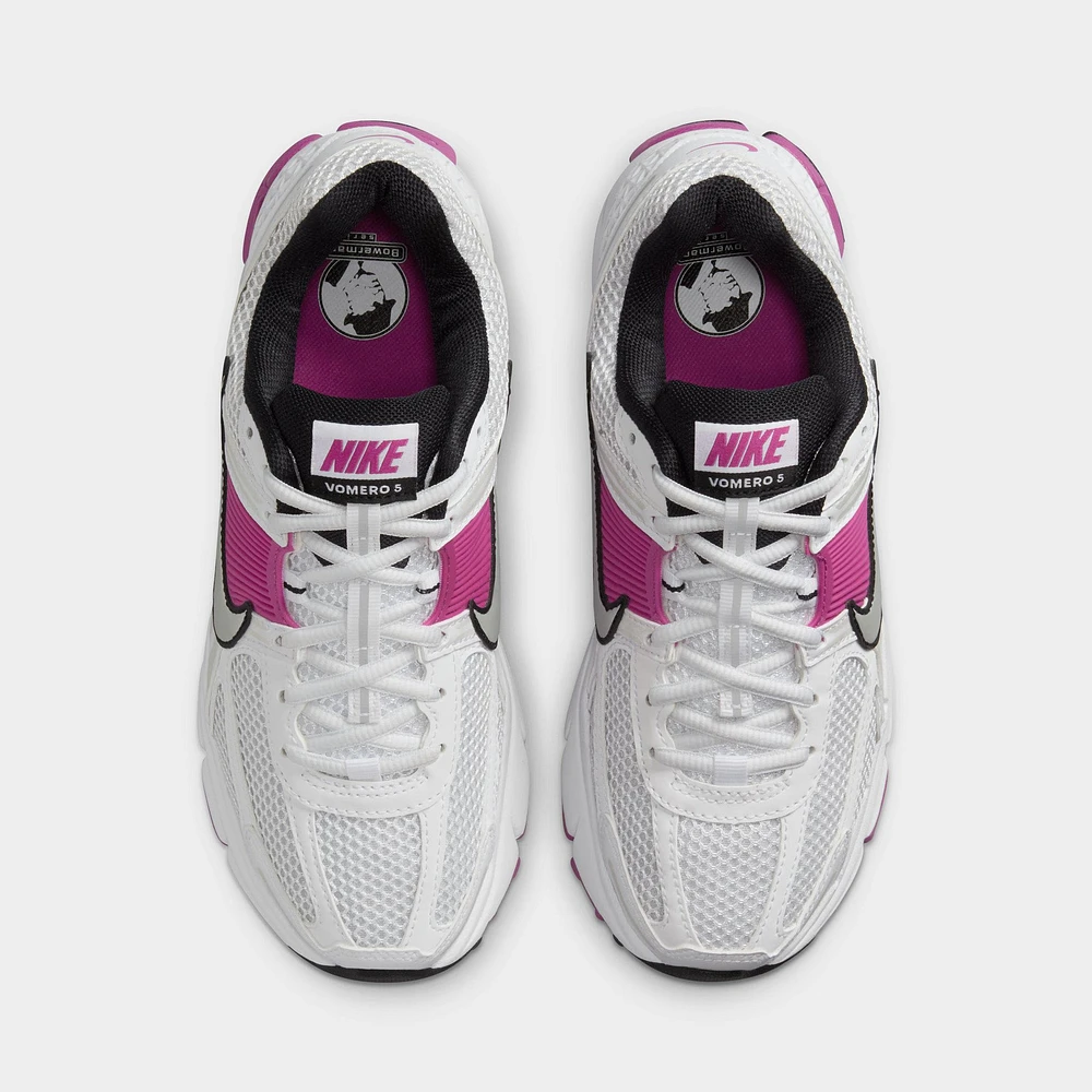 Nike Women's Zoom Vomero 5 White / Metallic Platinum - Pure