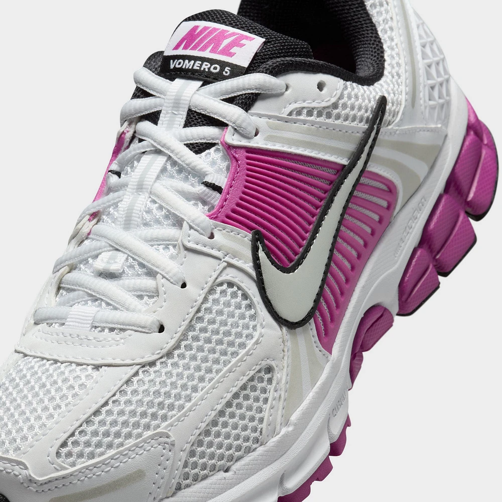 Nike Women's Zoom Vomero 5 White / Metallic Platinum - Pure