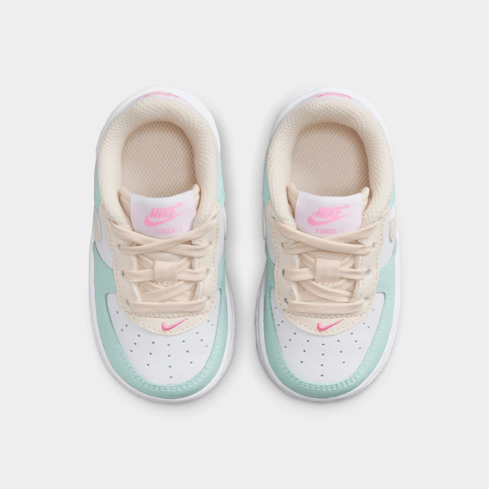 Nike Force 1 Low TD Jade Ice / Guava - White