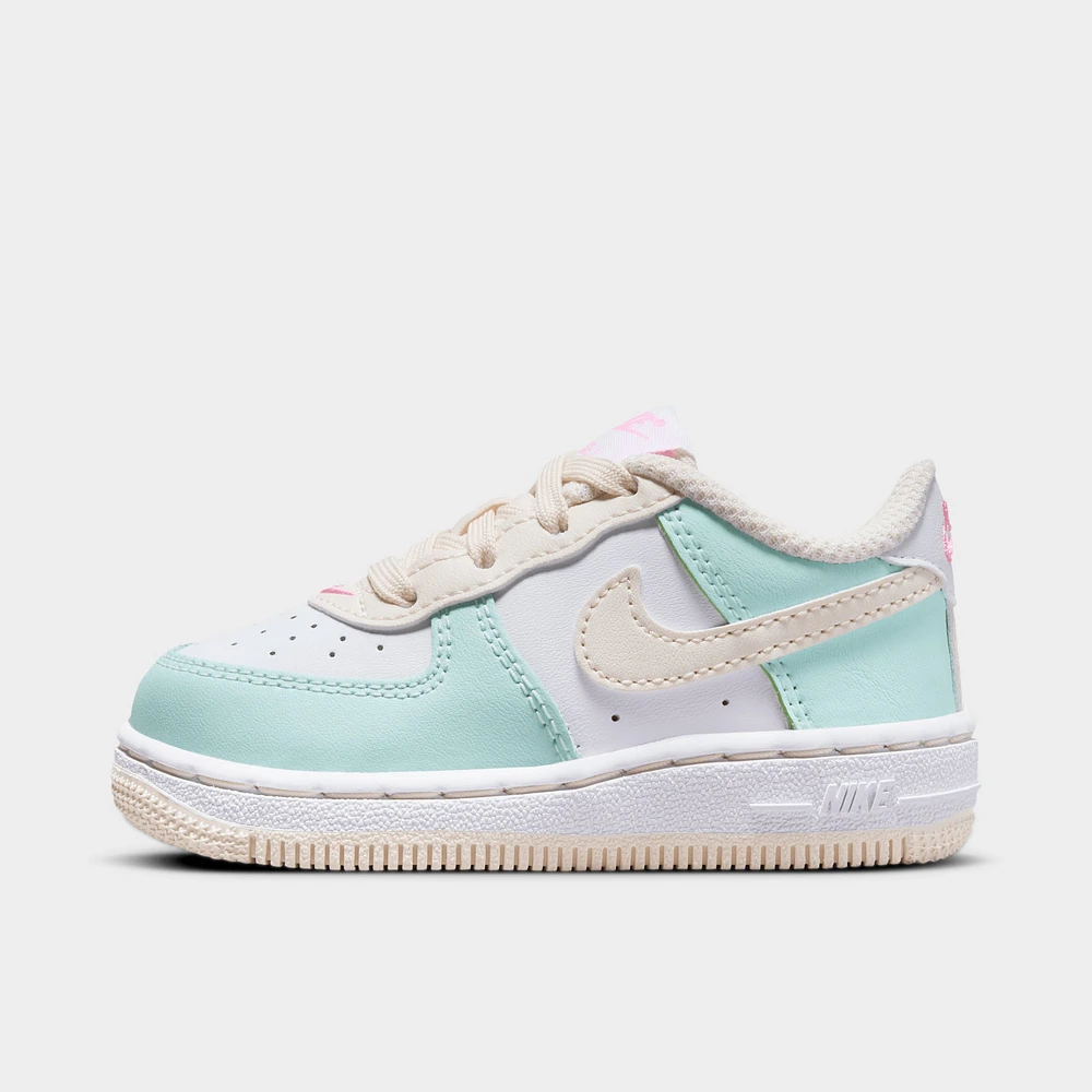 Nike Force 1 Low TD Jade Ice / Guava - White
