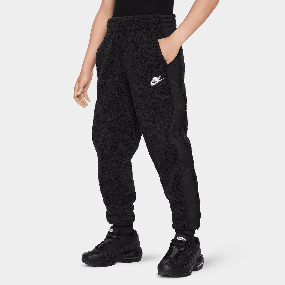 Nike Junior Boys' Club Fleece Winterized Pants / Black