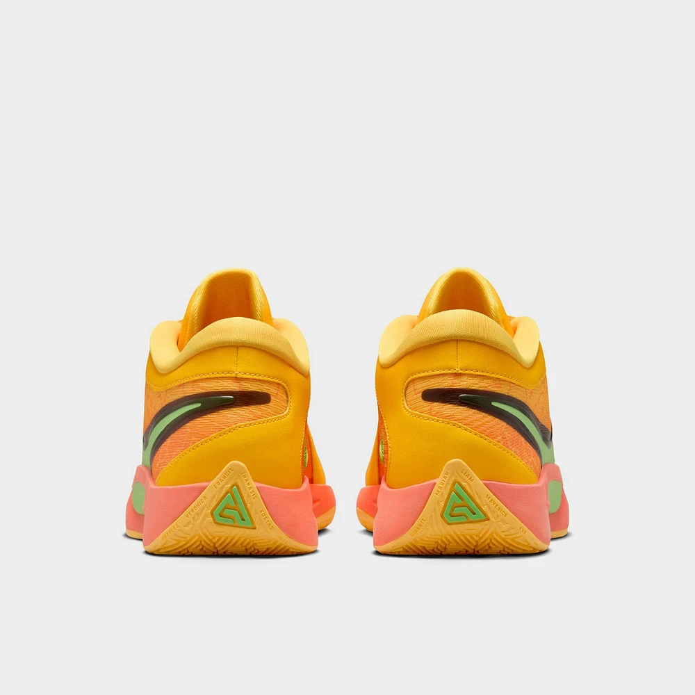 Nike Giannis Freak 6 Light Wild Mango / Action Green - Black