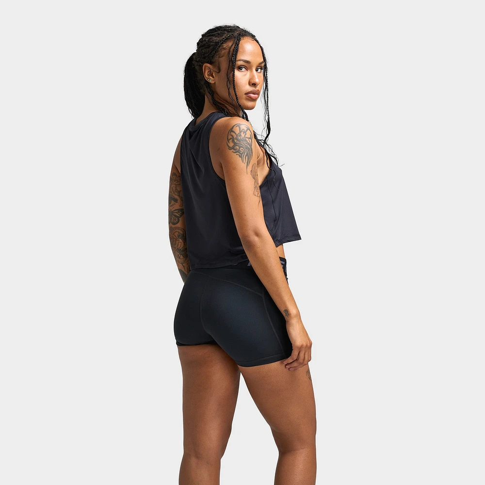 Nike One Classic Women's Dri-FIT Cropped Tank Top Black /