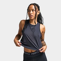 Nike One Classic Women's Dri-FIT Cropped Tank Top Black /