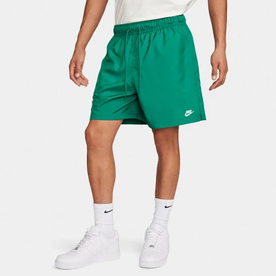 Nike Club Flow Shorts Malachite / White