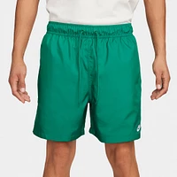 Nike Club Flow Shorts Malachite / White