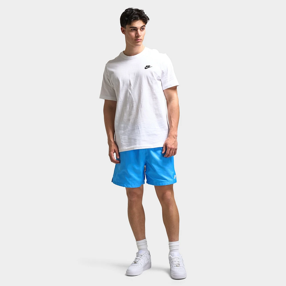 Nike Club Flow Shorts University / White