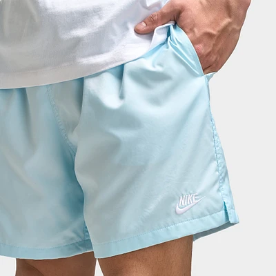 Nike Club Flow Shorts Glacier Blue / White