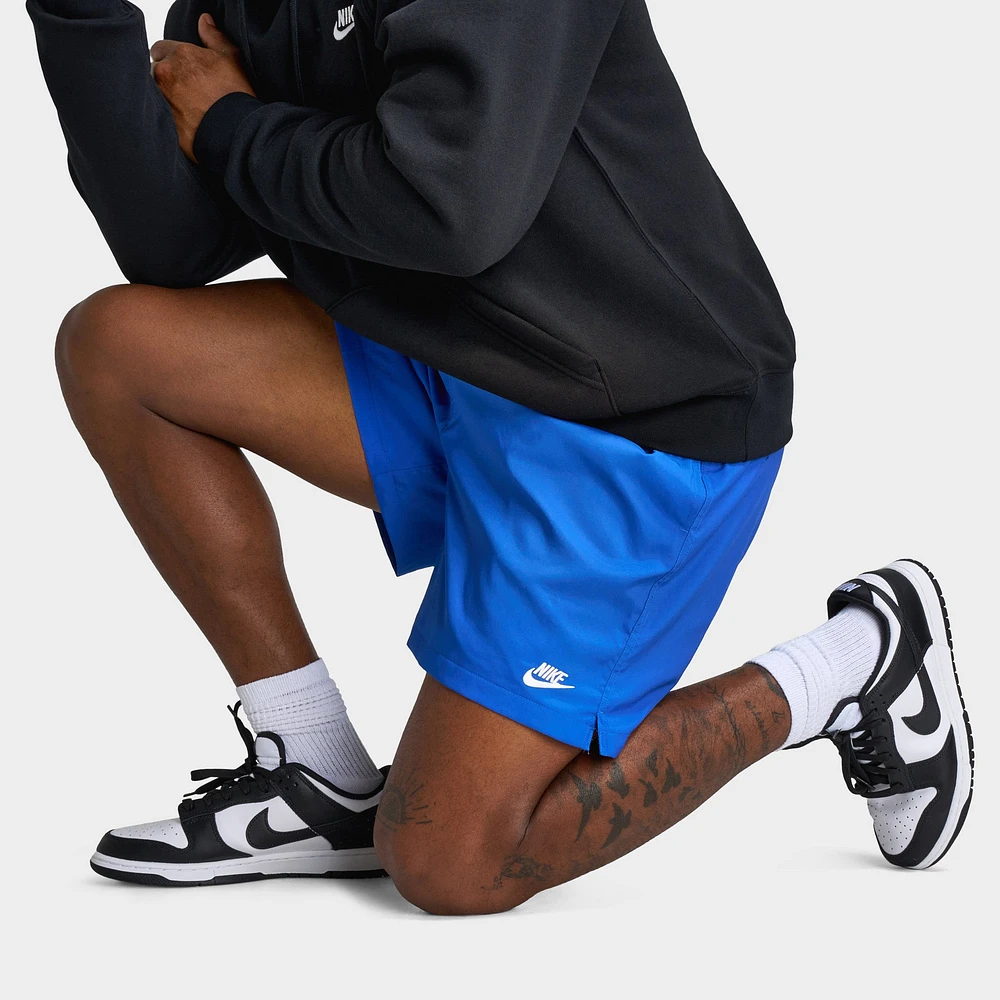 Nike Club Flow Shorts Game Royal / White