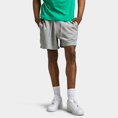Nike Club French Terry Flow Shorts Dark Grey Heather / Lt Smoke - White