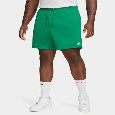 Nike Club French Terry Flow Shorts Malachite / White