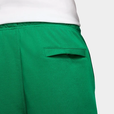 Nike Club Flow French Terry Shorts Malachite / White