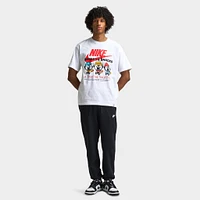 Nike Club Joggers Black / - White