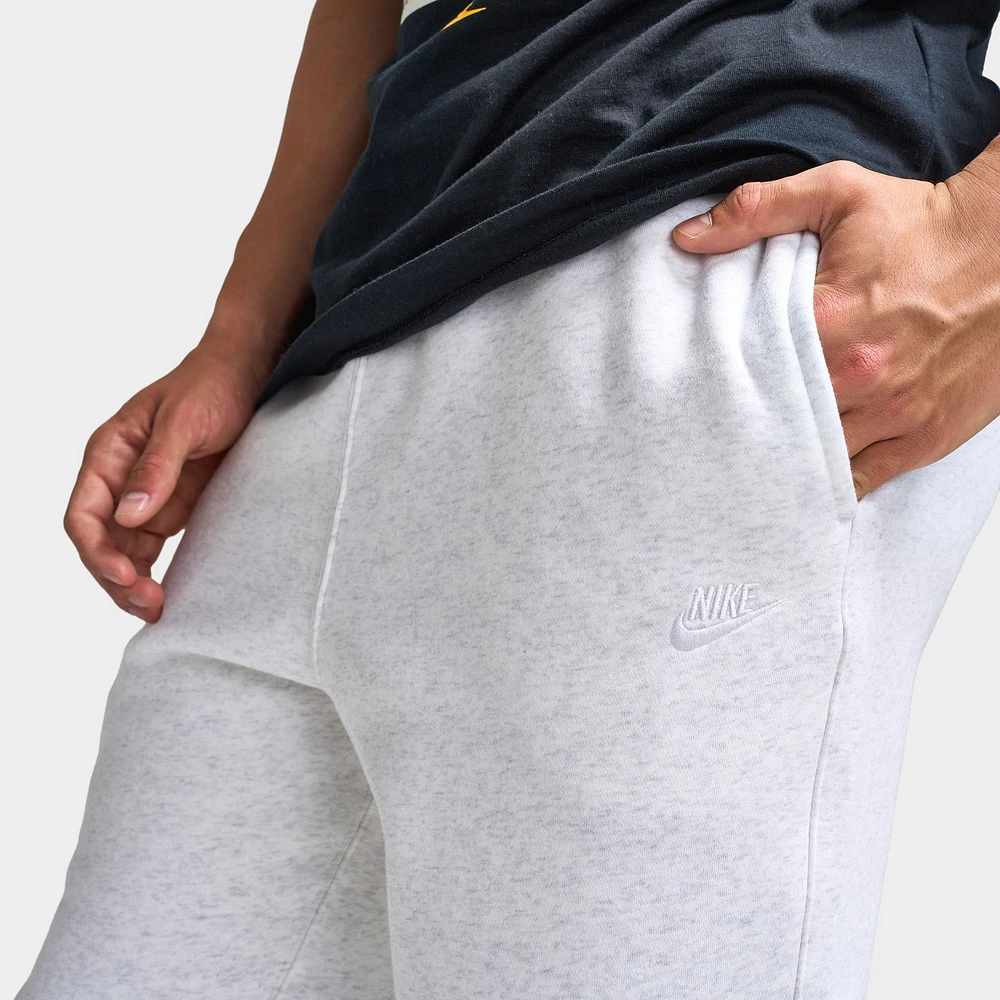 Nike Club Joggers Birch Heather / White
