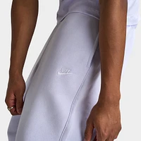 Nike Club Fleece Joggers Amethyst Tint - White