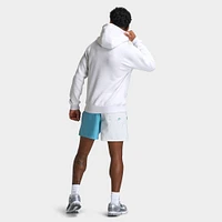 Nike Club Fleece Pullover Hoodie Birch Heather / White