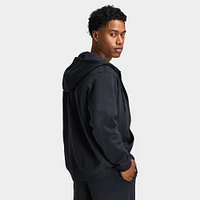 Nike Club Fleece Full Zip Hoodie Black / - White