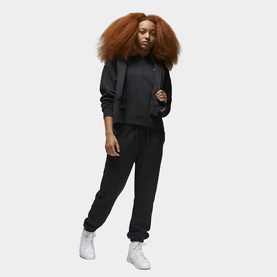 Jordan Women's Brooklyn Fleece Pullover Hoodie / Black