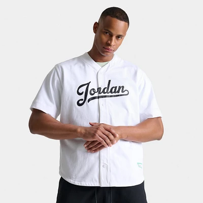 Jordan Flight MVP Baseball Shirt White / Black