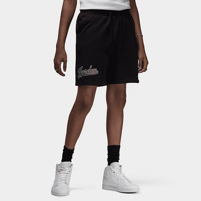 Jordan Flight MVP Fleece Shorts Black / White