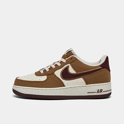 Nike Air Force 1 LV8 GS Light British Tan / Burgundy Crush