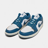 Jordan 1 Low SE White / Industrial Blue - Grey
