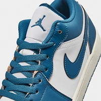 Jordan 1 Low SE White / Industrial Blue - Grey