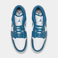 Jordan 1 Low SE White / Industrial Blue - Grey