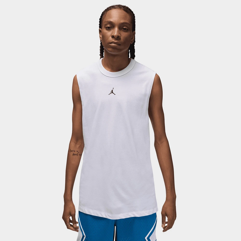 Jordan Sport Dri-FIT Sleeveless T-Shirt White / Black