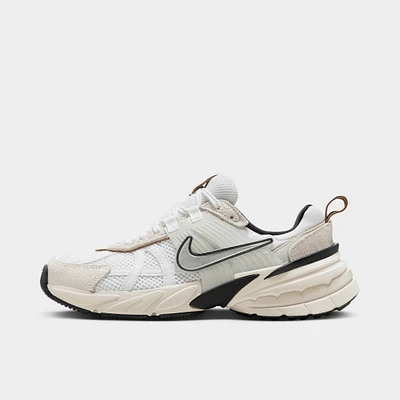 Nike Women's V2K Run Summit White / Chrome - LT Ore Brown