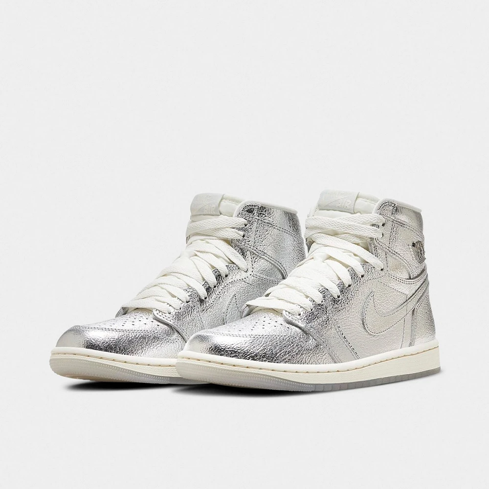 Jordan Women's 1 Retro Hi OG Metallic Silver