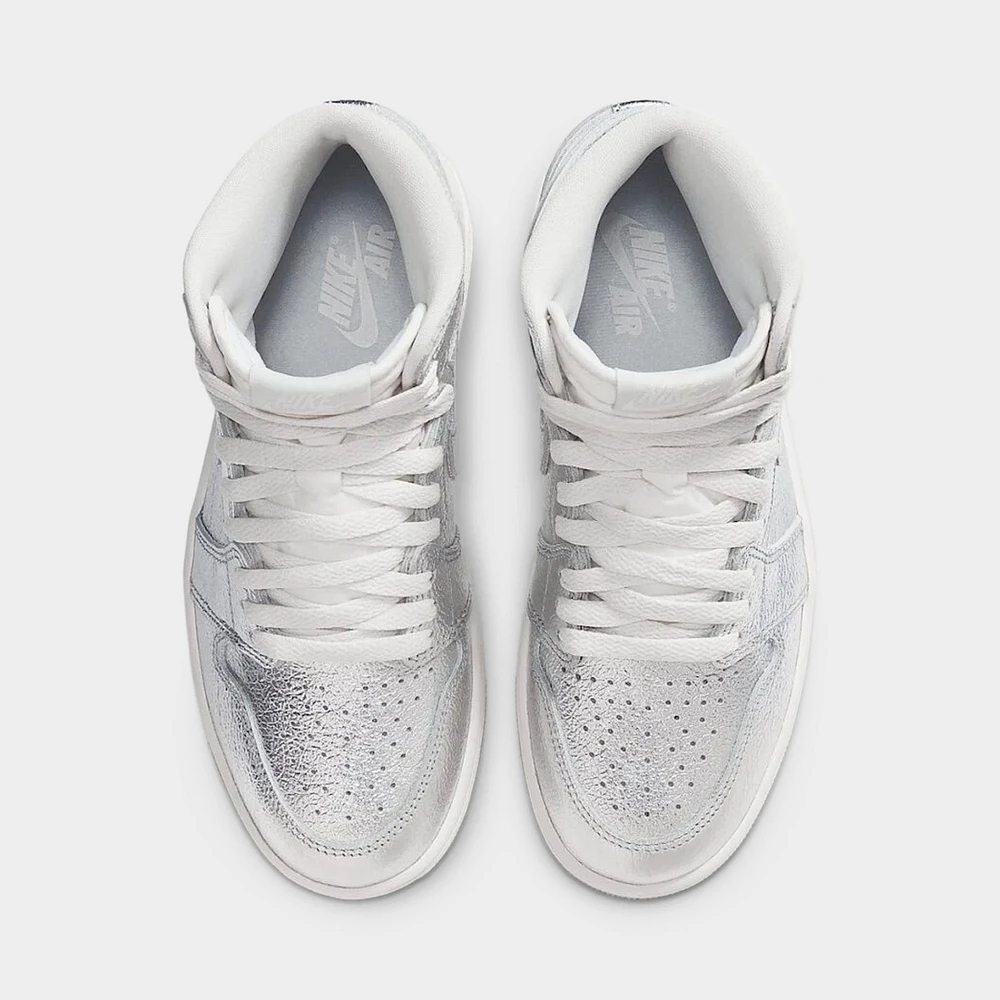 Jordan Women's 1 Retro Hi OG Metallic Silver