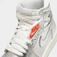 Jordan Women's 1 Retro Hi OG Metallic Silver