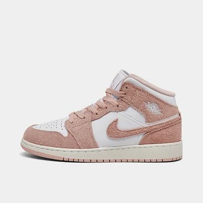 Jordan 1 Mid SE GS White / Legend Pink - Sail