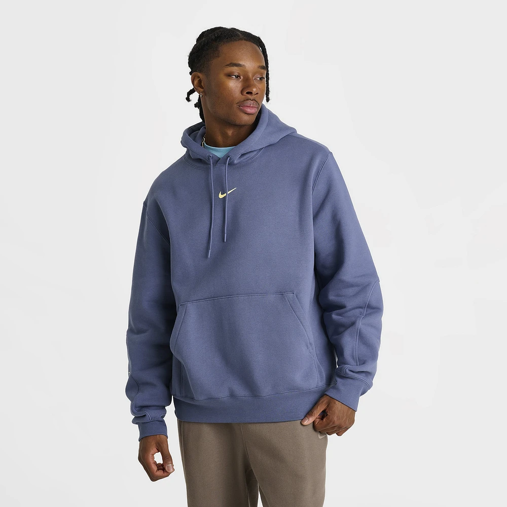 Nike NOCTA NRG Fleece Pullover Hoodie Diffused Blue - Citron Tint