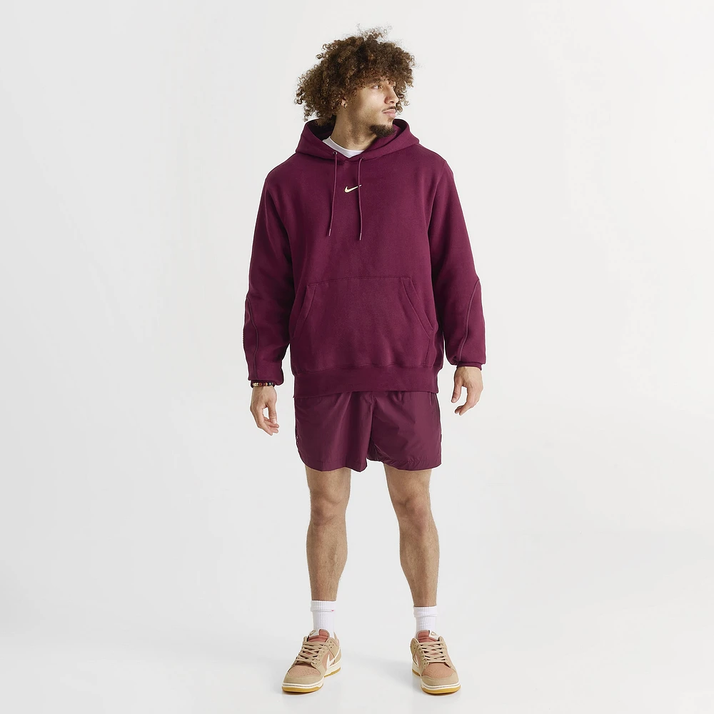Nike NOCTA CS Fleece Hoodie Dark Beetroot / Adobe - Citron Tint