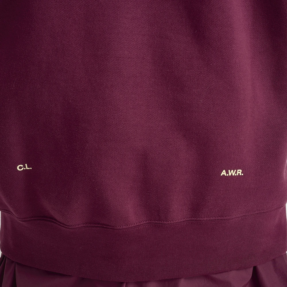 Nike NOCTA CS Fleece Hoodie Dark Beetroot / Adobe - Citron Tint