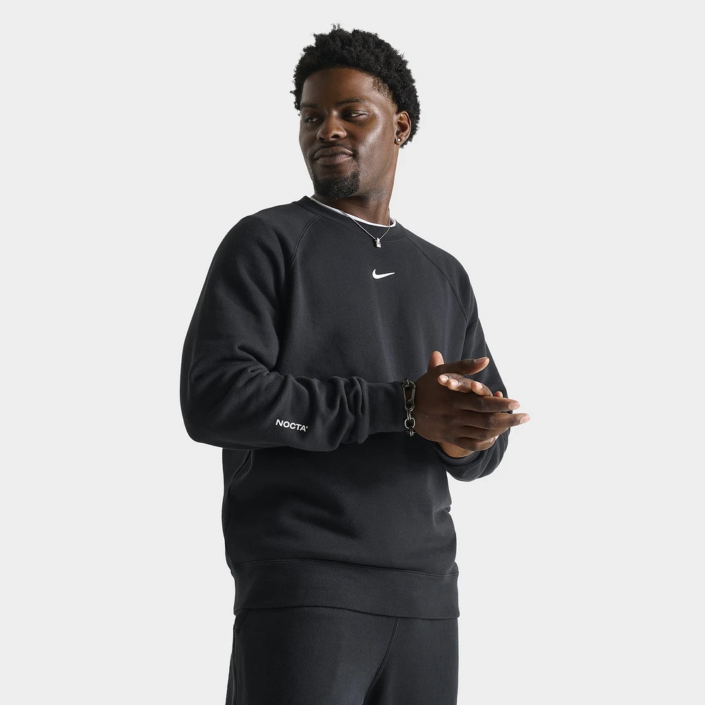 Nike NOCTA NRG CS Fleece Crewneck Black / White