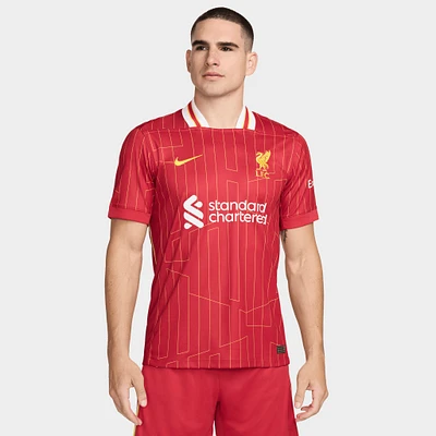 Nike Dri-FIT Liverpool FC Soccer Jersey Gym Red / White - Chrome Yellow