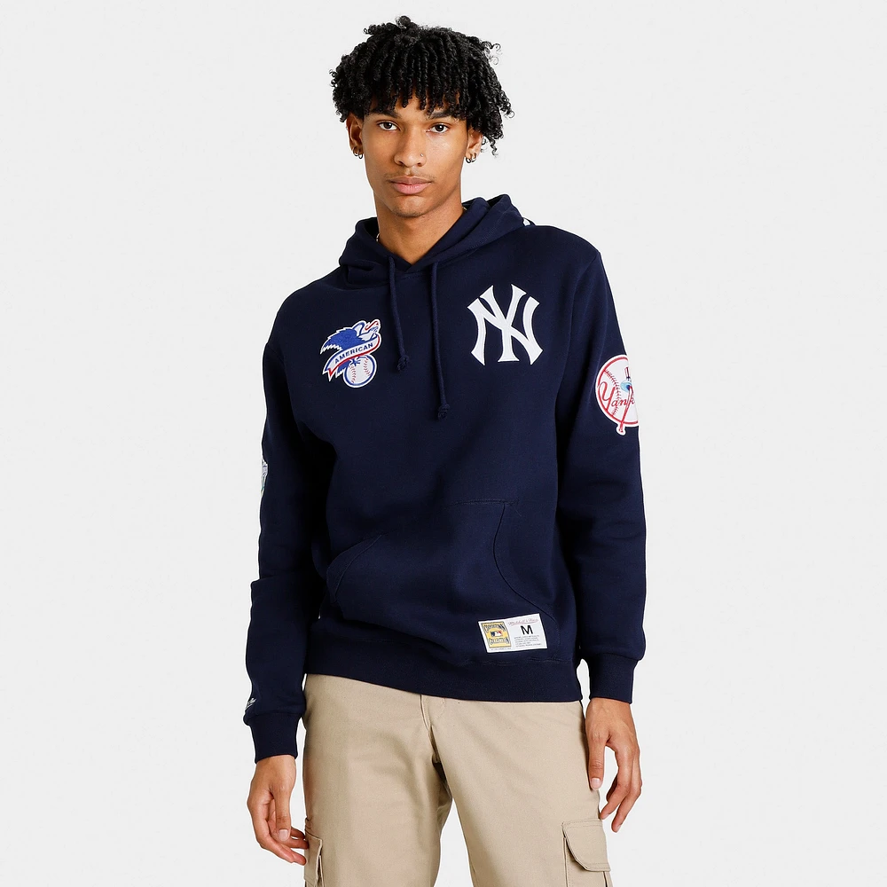 Mitchell & Ness Yankees City Collection Pullover Hoodie / Navy