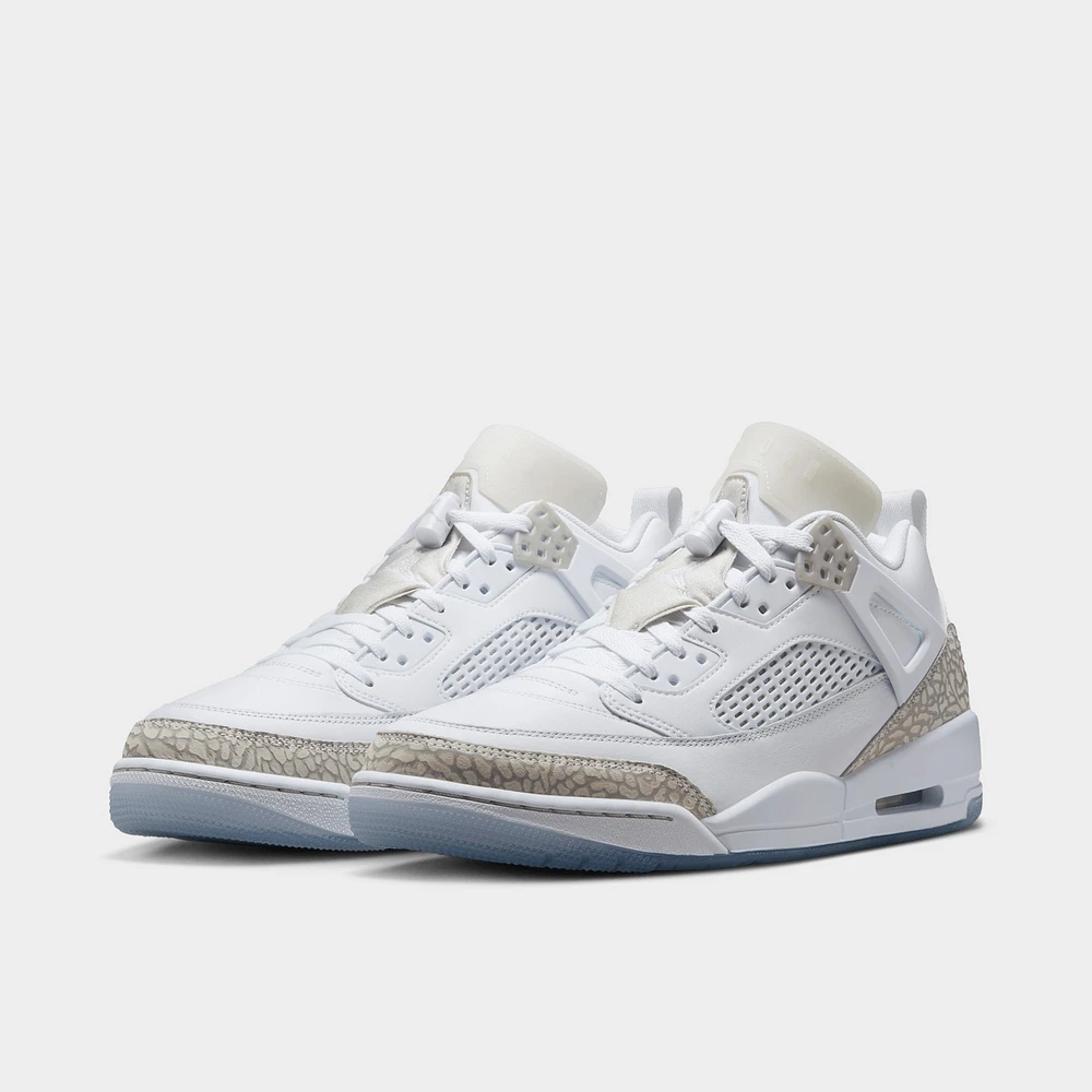 Jordan Spizike Low White / Neutral Grey - Metallic Silver
