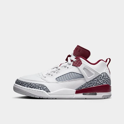 Jordan Spizike Low White / Team Red - Wolf Grey