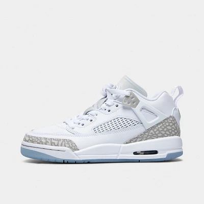 Jordan Spizike Low GS White / Neutral Grey - Metallic Silver