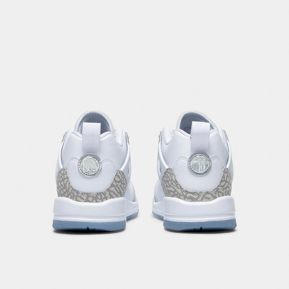 Jordan Spizike Low GS White / Neutral Grey - Metallic Silver
