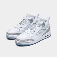 Jordan Spizike Low GS White / Neutral Grey - Metallic Silver
