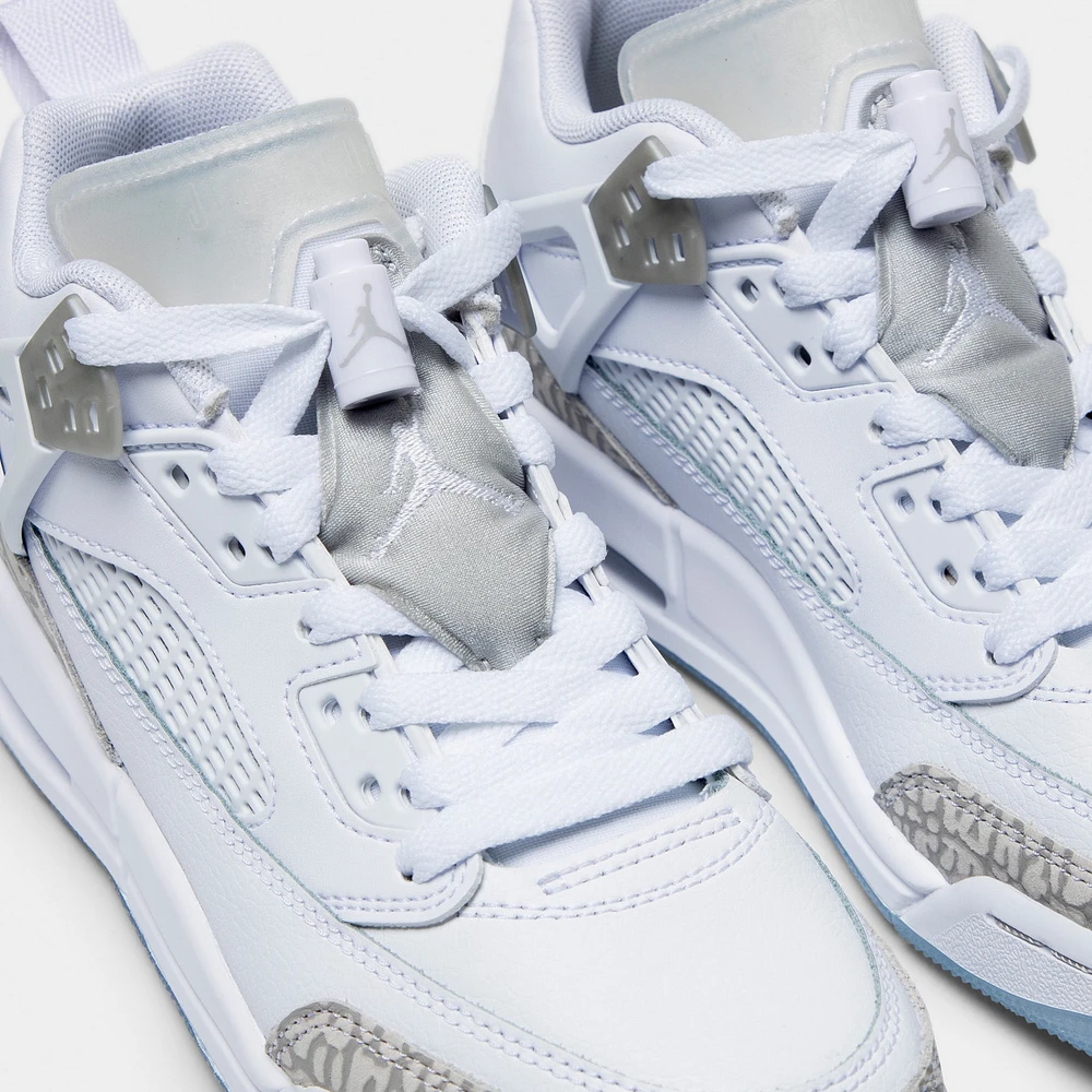 Jordan Spizike Low GS White / Neutral Grey - Metallic Silver